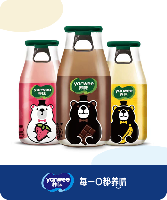 Yanwee 190g FRUITY Dairy Drink